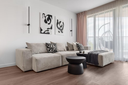Stylish 1BR with Balcony & Parking | Skyline Varna 5 Flat Manager Booking