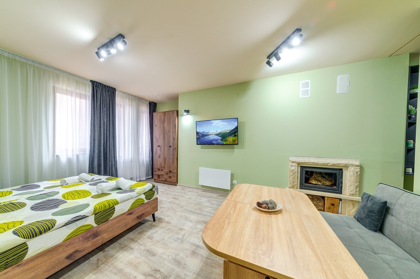 Cozy Mint Studio in Grand Resort Pamporovo 5 Flat Manager Booking