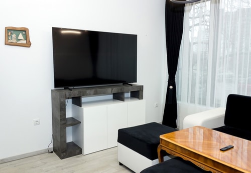 New Black & White Flat 5 Min Away From Sea Garden 6 Flat Manager Booking
