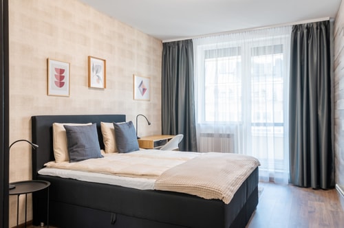 Stylish 1-bedroom Flat in Business District 0 Flat Manager Booking