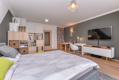 The Spot - fully equipped, central, modern studio 2 Flat Manager Booking