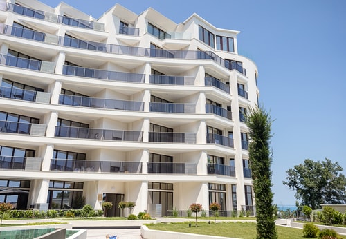 Stylish 1BR with Balcony & Parking | Skyline Varna 33 Flat Manager Booking