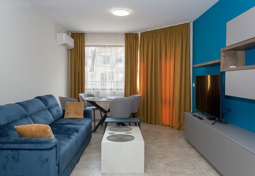 Blue Wave Varna- 2BD Flat with Parking 1 Flat Manager Booking