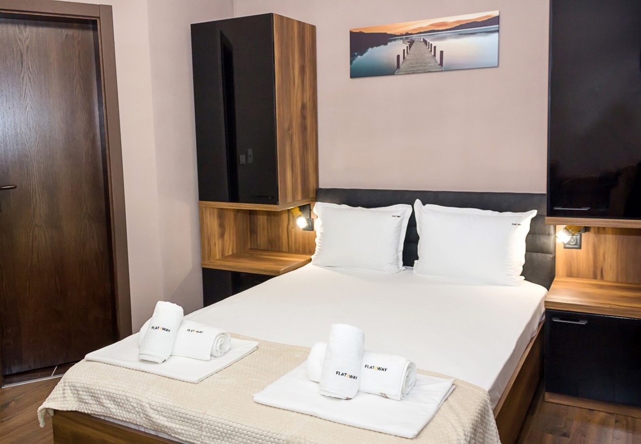 New Colorful 1BD Getaway with an Amazing Sea View 18 Flat Manager Booking