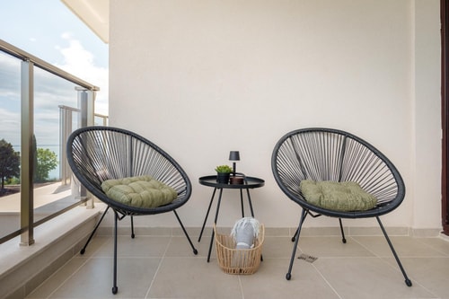 Stylish 1BR with Balcony & Parking | Skyline Varna 19 Flat Manager Booking