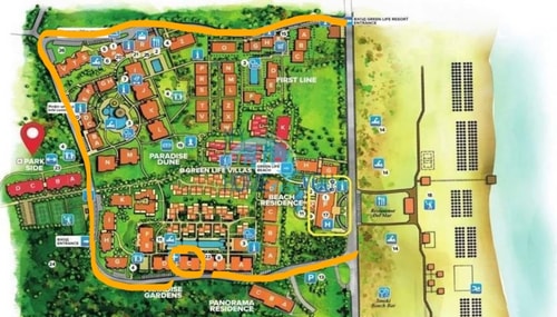 Lovely 1BD Apartment in a Green Life Resort 14 Flat Manager Booking