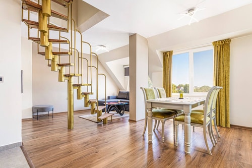 Fancy 1BD penthouse with terrace near the centre 0 Flat Manager Booking