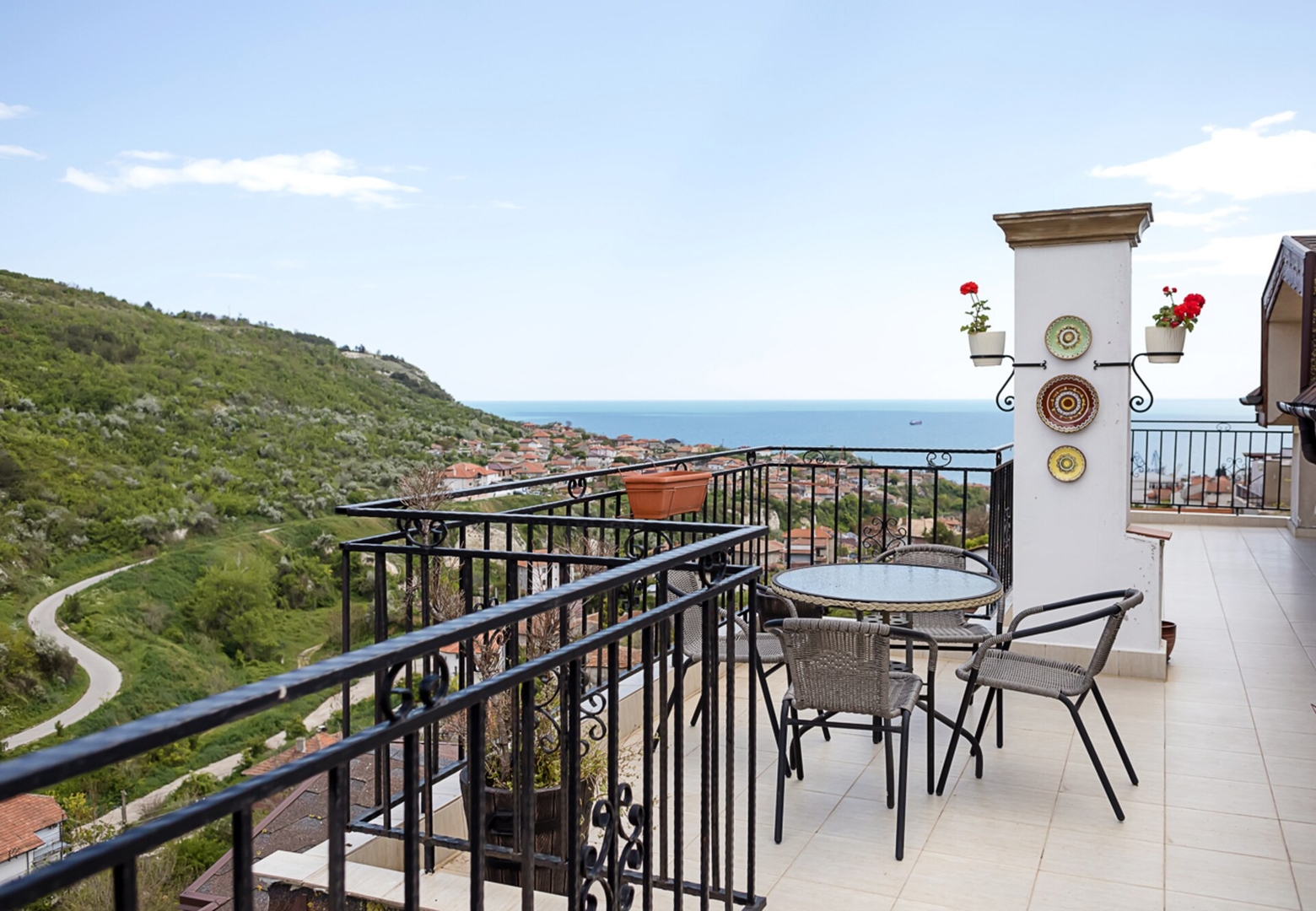 Panoramic Sea-View | 2-Bedroom Flat with Terrace 2 Flat Manager Booking