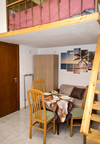 Maria Luiza Studio II | Loft Sleeping Area 11 Flat Manager Booking