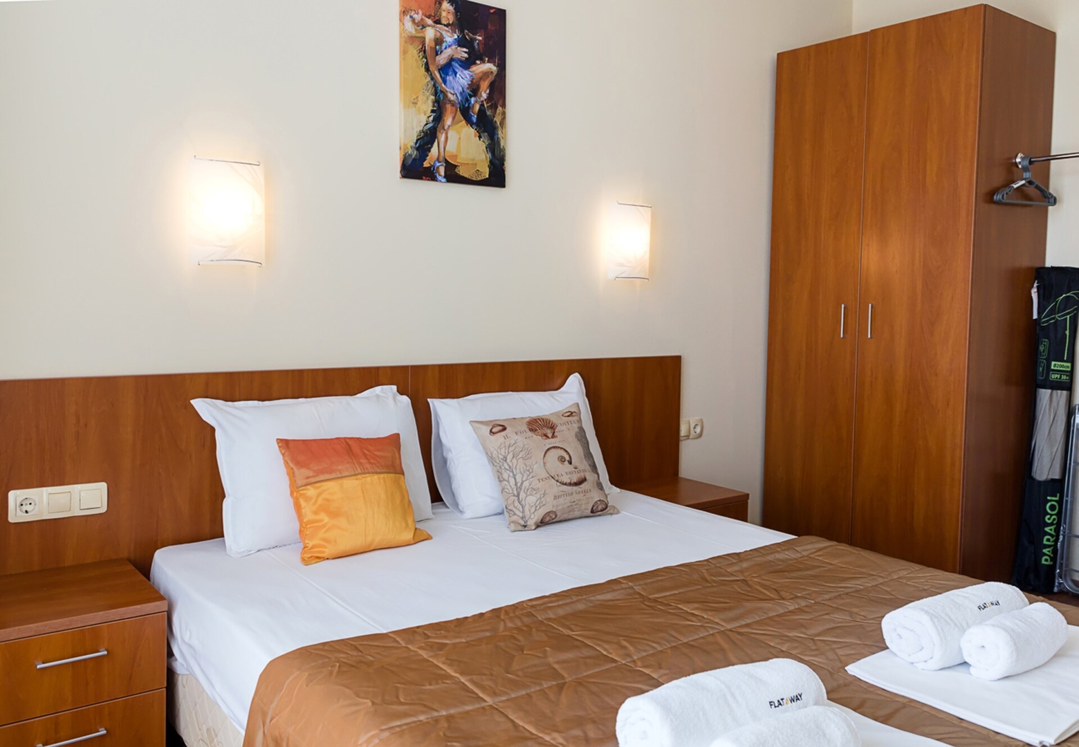 Beachfront Bliss-1BR Sea View Flat in Golden Sands 19 Flat Manager Booking