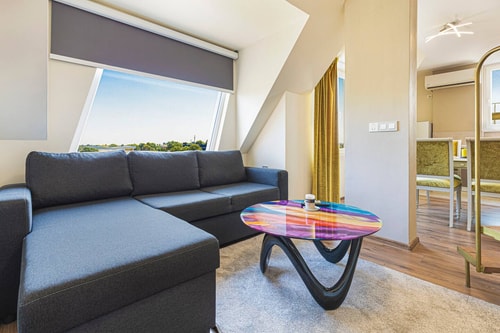 Fancy 1BD penthouse with terrace near the centre 1 Flat Manager Booking