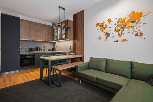 Lux Flat next to Park with working space 4 Flat Manager Booking