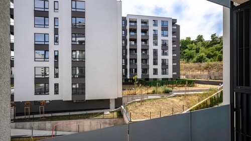 Aziz Drujba 1BD · Fresh & Modern Apartment with Balcony 20 Flat Manager Booking