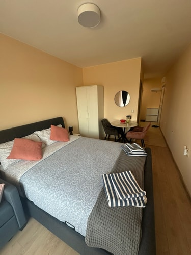 Elegant studio -100 m.from Kavatsi Beach + Parking 4 Flat Manager Booking