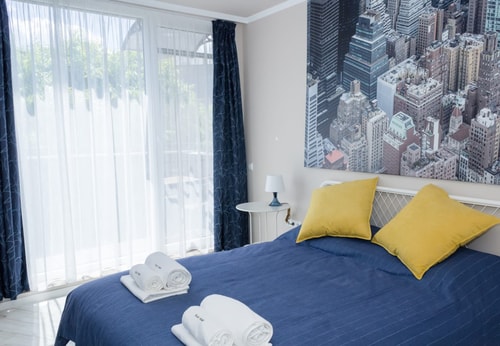 ~Sunny Blue ~ One-Bedroom Flat with Balcony 15 Flat Manager Booking