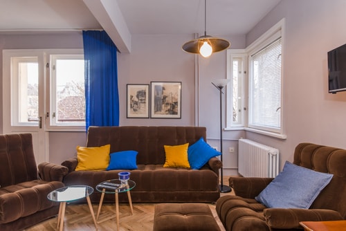 Colorful 2BD Apartment next to Serdika Center 0 Flat Manager Booking
