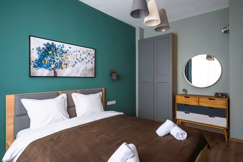 Lux Flat next to Park with working space 13 Flat Manager Booking