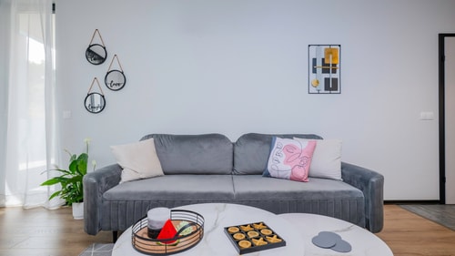 Aziz Drujba 1BD · Fresh & Modern Apartment with Balcony 7 Flat Manager Booking