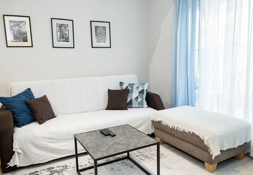 Chic 1BD Flat in St Constantine & Helena Complex 7 Flat Manager Booking