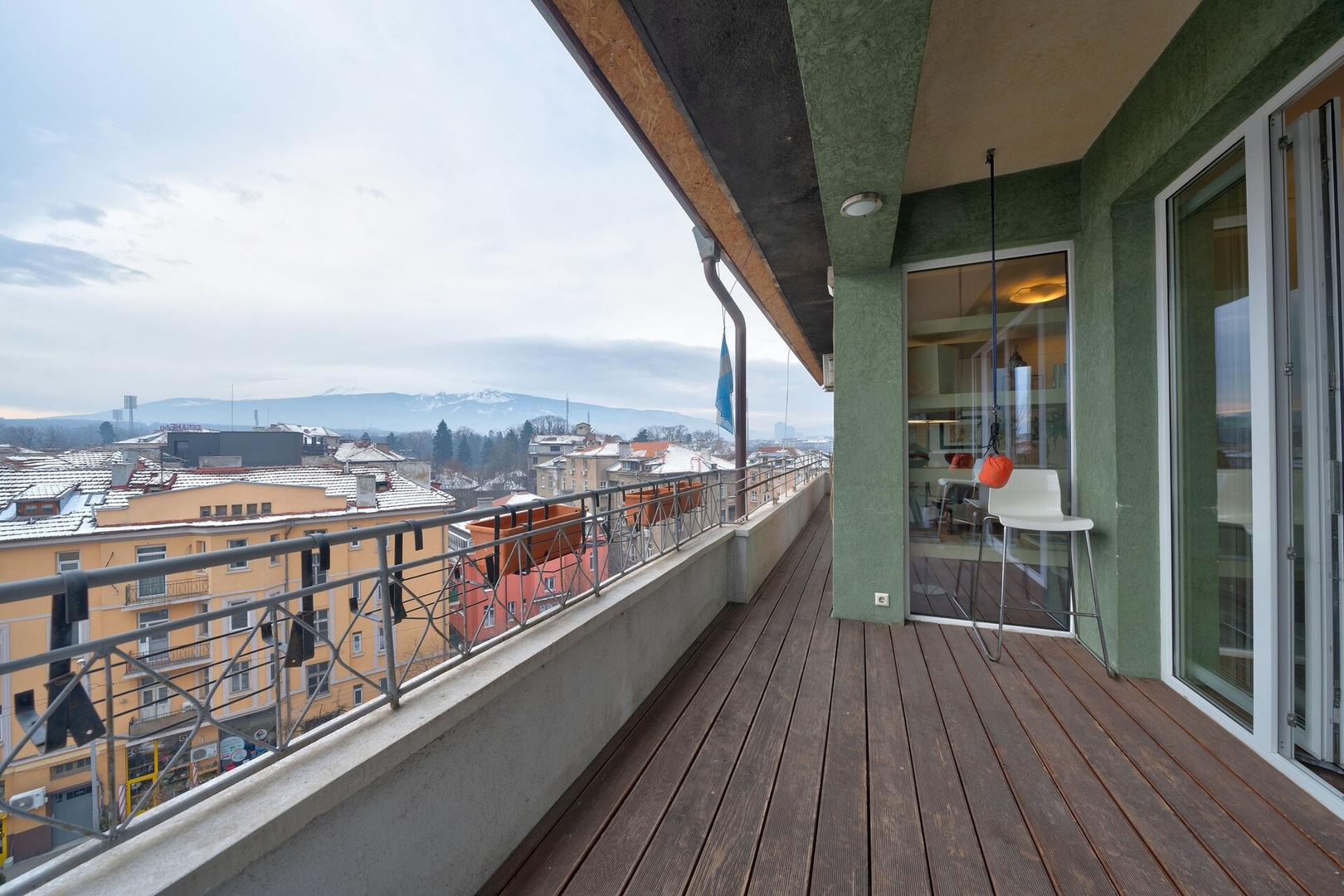 Sofia center best view 24 Flat Manager Booking