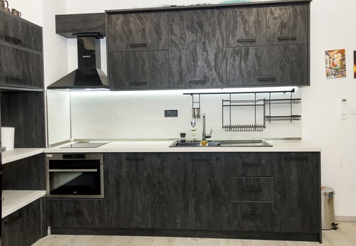 New Black & White Flat 5 Min Away From Sea Garden 8 Flat Manager Booking