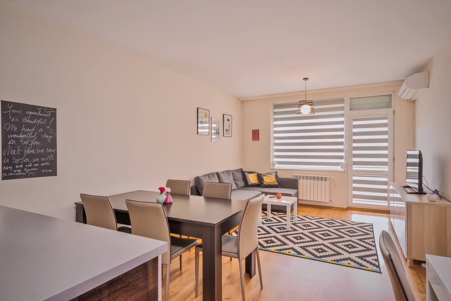 Comfortable Vitosha View 1BD Flat 7 Flat Manager Booking