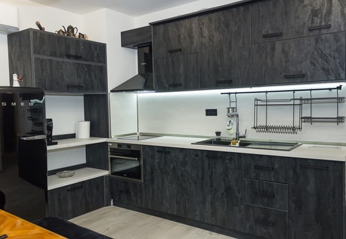 New Black & White Flat 5 Min Away From Sea Garden 2 Flat Manager Booking
