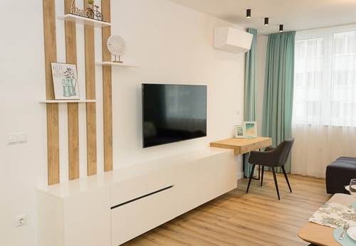 Modern Seaside Retreat 1BD Apartments 7 Flat Manager Booking