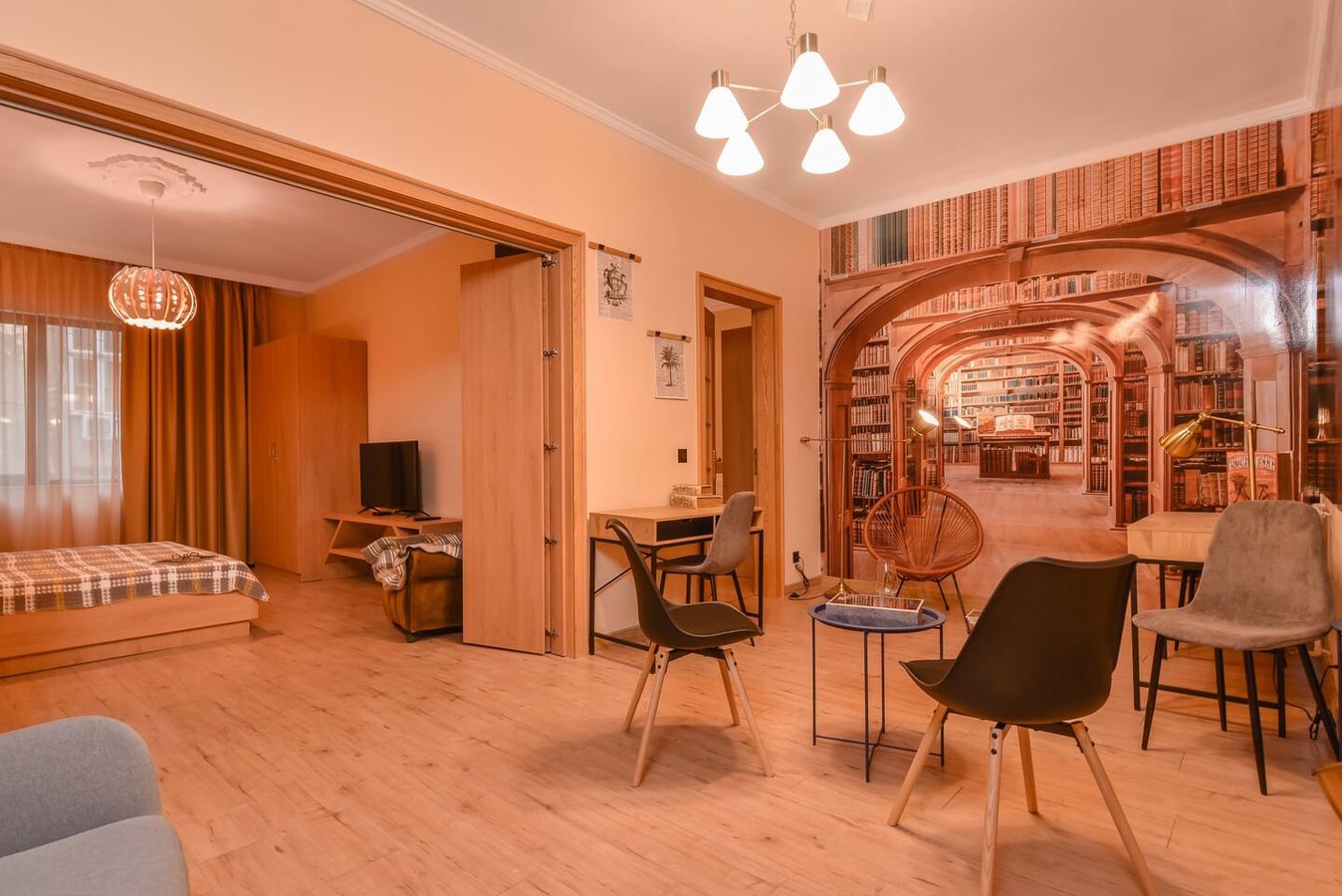 Sofia Dream Apartments - 3BD, 2BTHR - The Library 4 Flat Manager Booking