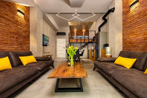 Industrial-style 2BD Loft with Parking Spot 0 Flat Manager Booking