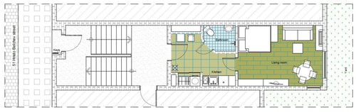 TOP CENTER Designer studio 1 minute to NDK&Vitosha 35 Flat Manager Booking