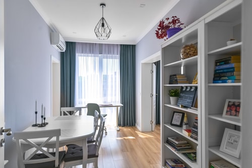 〰The Blue Apartment  1BD with Artistic Design 2 Flat Manager Booking