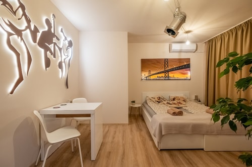 Jazzy · JAZZY off Vitosha Blvd: Feel the Rhythm of Sofia 35 Flat Manager Booking