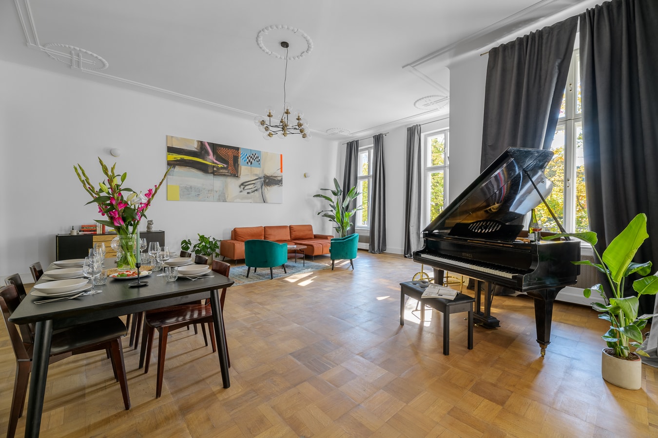 Warsaw Central Biggest Luxurious Airbnb in Warsaw Apartamenty do wynajęcia