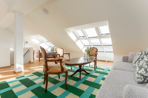 Antique Duplex Penthouse 3BR with 3Bath and AC-503 3 Apartamenty do wynajęcia