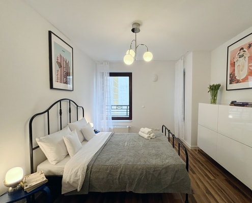 Warsaw Center Urban Oasis 1BR Escape 7 Apartamenty do wynajęcia