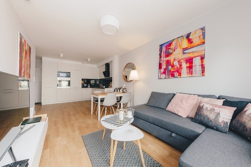 Warsaw Downtown Bright and Comfy Apt with Balcony 16 Apartamenty do wynajęcia
