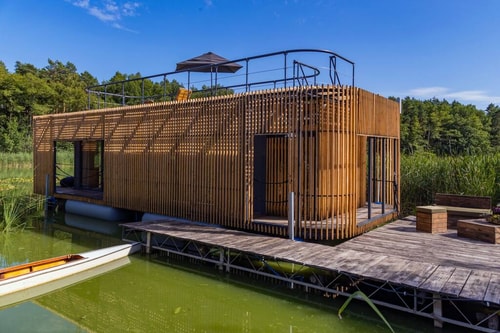 WATER HIDEOUT Floating Villa in wild nature 75 Flataway