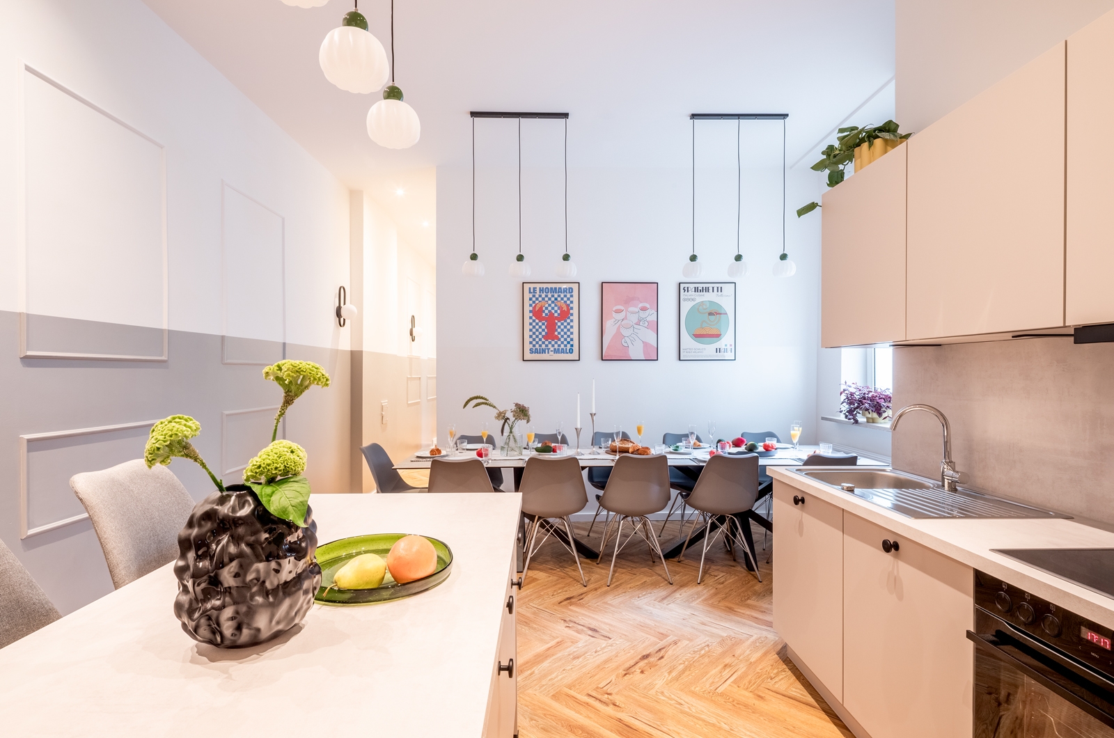 Breathe the Earthy Calm of a 150sqm Home in Berlin Apartamenty do wynajęcia