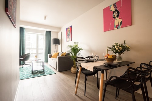 Warsaw Downtown - Luxurious 1 BR Apartment with AC 6 Apartamenty do wynajęcia