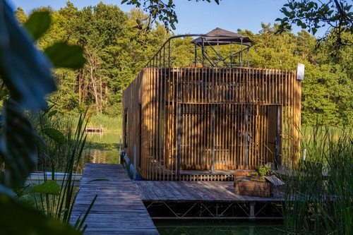 WATER HIDEOUT Floating Villa in wild nature 83 Flataway