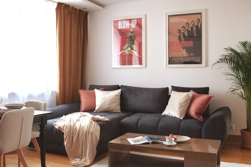 Grzybowska Skyline 3BR Retreat with AC 60 Apartamenty do wynajęcia