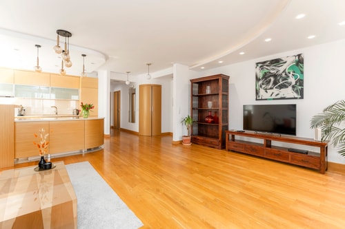 Grzybowska Skyline 3BR Retreat with AC 6 Apartamenty do wynajęcia