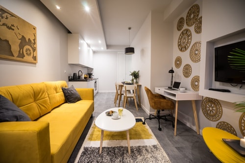 Warsaw Downtown - Luxurious 1 BR Apartment with AC 5 Apartamenty do wynajęcia