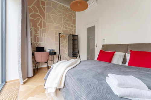 Prague Center Duplex - 4BR, 3.5Bath, AC, Projector 30 Apartamenty do wynajęcia