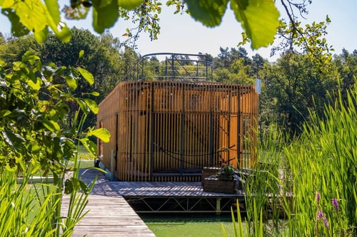 WATER HIDEOUT Floating Villa in wild nature 77 Flataway