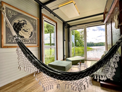 Water Hideout-Floating Secret Spot in Mazury no.2 2 Apartamenty do wynajęcia