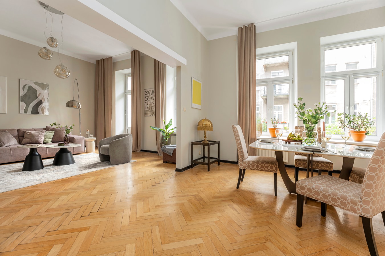 Warsaw Central 3BR & 2BATHS Grand Residence Apartamenty do wynajęcia