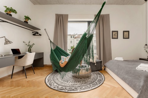 Prague Center Duplex - 4BR, 3.5Bath, AC, Projector 18 Apartamenty do wynajęcia