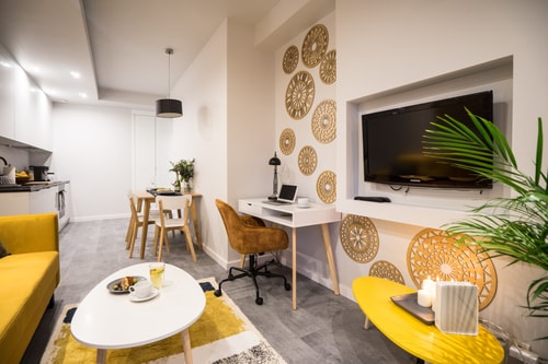 Warsaw Downtown - Luxurious 1 BR Apartment with AC 7 Apartamenty do wynajęcia